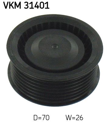 SKF VKM 31401 Deflection/Guide Pulley, V-ribbed belt