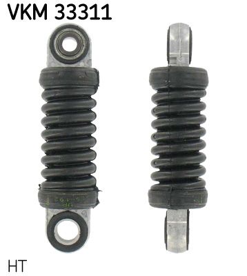 Tensioner Pulley, V-ribbed belt SKF VKM 33311