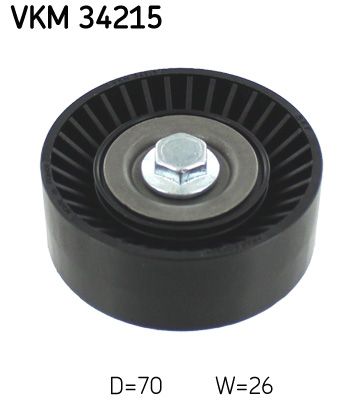 SKF VKM 34215 Deflection/Guide Pulley, V-ribbed belt