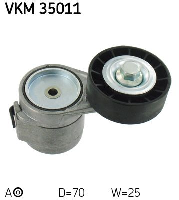 SKF VKM 35011 Tensioner Pulley, V-ribbed belt