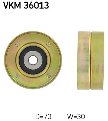 SKF VKM 36013 Deflection/Guide Pulley, V-ribbed belt