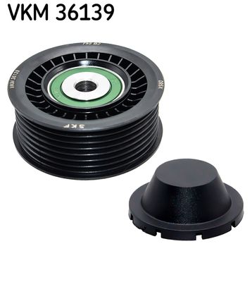 Deflection/Guide Pulley, V-ribbed belt SKF VKM 36139