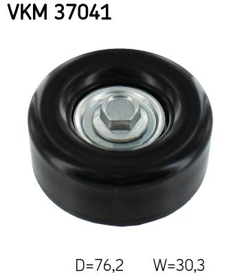 Deflection/Guide Pulley, V-ribbed belt SKF VKM 37041