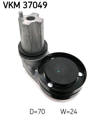 SKF VKM 37049 Deflection/Guide Pulley, V-ribbed belt
