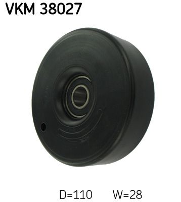 SKF VKM 38027 Deflection/Guide Pulley, V-ribbed belt