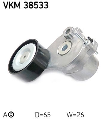 Tensioner Pulley, V-ribbed belt SKF VKM 38533