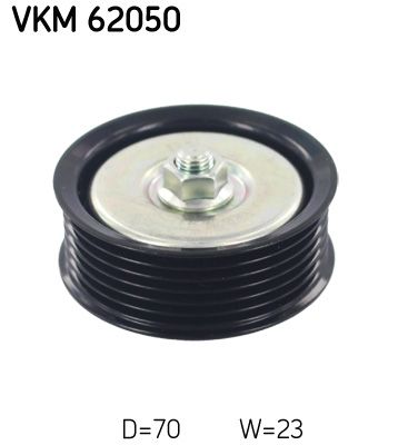 SKF VKM 62050 Deflection/Guide Pulley, V-ribbed belt