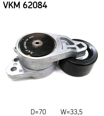Tensioner Pulley, V-ribbed belt SKF VKM 62084
