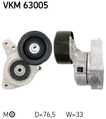 SKF VKM 63005 Tensioner Pulley, V-ribbed belt