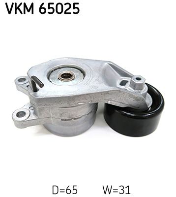 Tensioner Pulley, V-ribbed belt SKF VKM 65025