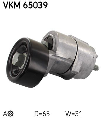 Tensioner Pulley, V-ribbed belt SKF VKM 65039