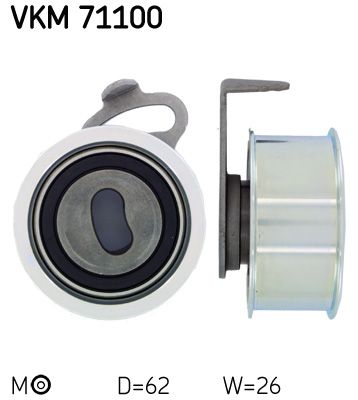 SKF VKM 71100 Tensioner Pulley, timing belt