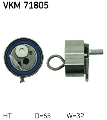 SKF VKM 71805 Tensioner Pulley, timing belt