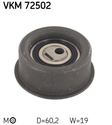 Tensioner Pulley, timing belt SKF VKM 72502