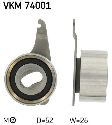 SKF VKM 74001 Tensioner Pulley, timing belt