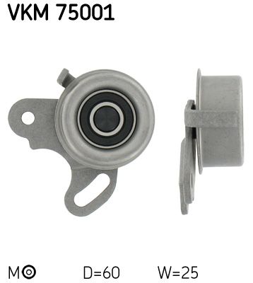 SKF VKM 75001 Tensioner Pulley, timing belt