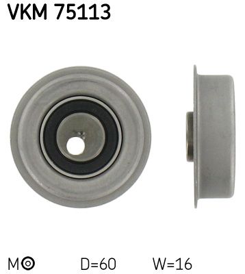 SKF VKM 75113 Tensioner Pulley, timing belt