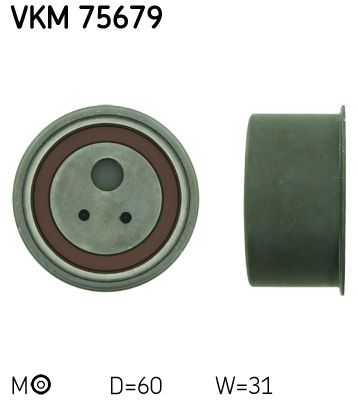 SKF VKM 75679 Tensioner Pulley, timing belt