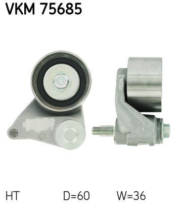 SKF VKM 75685 Tensioner Pulley, timing belt