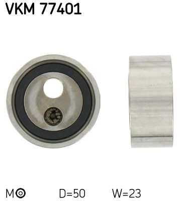 Tensioner Pulley, timing belt SKF VKM 77401