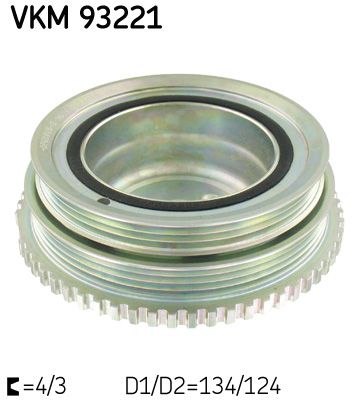 SKF VKM 93221 Belt Pulley, crankshaft