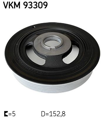 Belt Pulley, crankshaft SKF VKM 93309