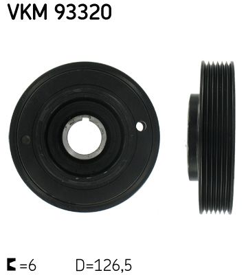Belt Pulley, crankshaft SKF VKM 93320