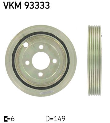 Belt Pulley, crankshaft SKF VKM 93333
