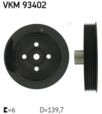 SKF VKM 93402 Belt Pulley, crankshaft