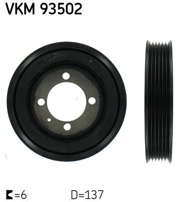 Belt Pulley, crankshaft SKF VKM 93502