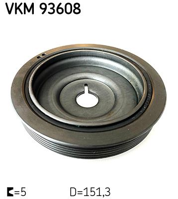 Belt Pulley, crankshaft SKF VKM 93608