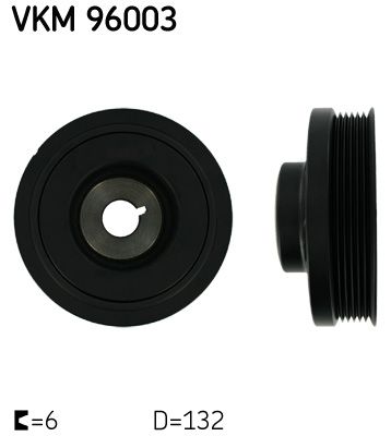 Belt Pulley, crankshaft SKF VKM 96003