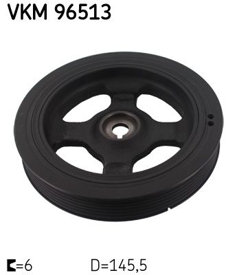 SKF VKM 96513 Belt Pulley, crankshaft