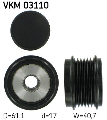 Alternator Freewheel Clutch SKF VKM 03110