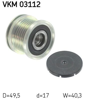 SKF VKM 03112 Alternator Freewheel Clutch