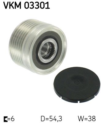 SKF VKM 03301 Alternator Freewheel Clutch