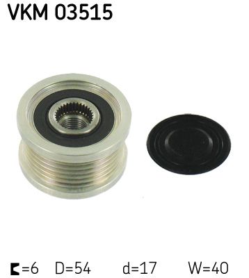 Alternator Freewheel Clutch SKF VKM 03515