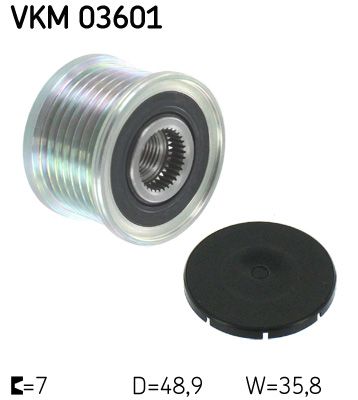 Alternator Freewheel Clutch SKF VKM 03601
