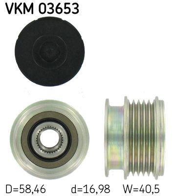 Alternator Freewheel Clutch SKF VKM 03653