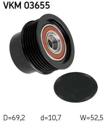 SKF VKM 03655 Alternator Freewheel Clutch