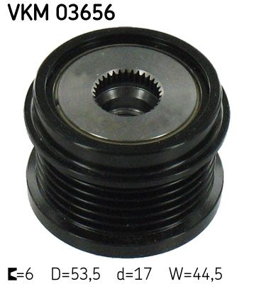 Alternator Freewheel Clutch SKF VKM 03656