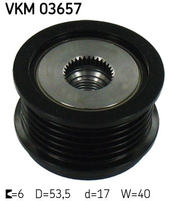 Alternator Freewheel Clutch SKF VKM 03657