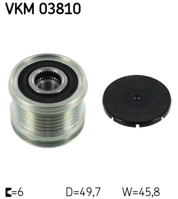 SKF VKM 03810 Alternator Freewheel Clutch