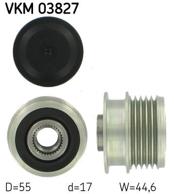 SKF VKM 03827 Alternator Freewheel Clutch
