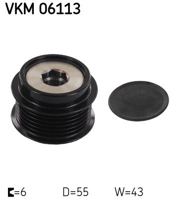 SKF VKM 06113 Alternator Freewheel Clutch