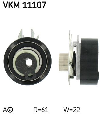SKF VKM 11107 Tensioner Pulley, timing belt