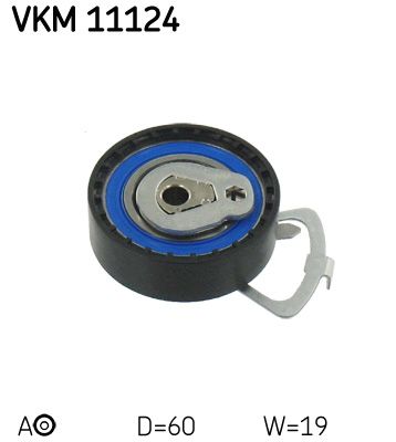 SKF VKM 11124 Tensioner Pulley, timing belt