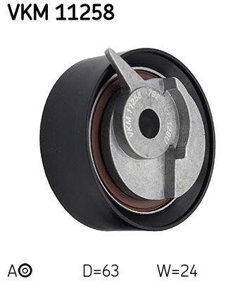 SKF VKM 11258 Tensioner Pulley, timing belt