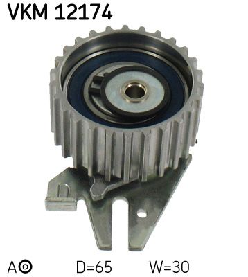 Tensioner Pulley, timing belt SKF VKM 12174