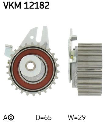 SKF VKM 12182 Tensioner Pulley, timing belt